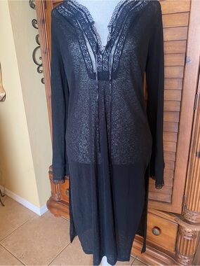 Express Lace sheer  cover up Medium
